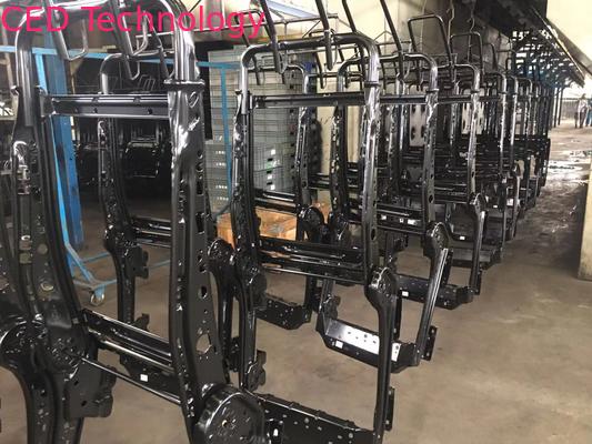 เคลือบสีดำขอบเรียบ, การพ่นสีแบบ Electrophoretic Cataphoretic สำหรับเบาะรถยนต์